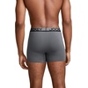 image:imageJockey Mens Underwear True Style 4 Trunk  3 PackSteel Dune