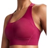 image:imageJockey Womens Bra Contour Hold Mid Impact Racerback Sports BraBerry Frost