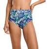 image:imageJockey Womens Underwear Plus Size 100 Cotton Elance Brief  6 PackLuscious Blue BloomRain StripeCoveLight RaspberryMarina BlueWhite