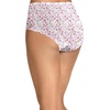 image:imageJockey Womens Underwear Plus Size 100 Cotton Elance Brief  6 PackPressed Petals