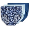image:imageJockey Womens Underwear Supersoft Breathe Brief  3 PackBlue Nature