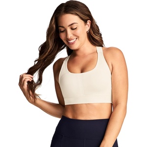 image:imageJockey Womens Bra Contour Hold Mid Impact Racerback Sports BraFawn