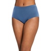 image:imageJockey Womens Underwear 100 Cotton Elance Breathe French Cut  3 PackFresh CoastStippled WavesSilver Plum