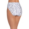 image:imageJockey Womens Underwear 100 Cotton Elance Breathe French Cut  3 PackPink PearlMedieval FloralDeep Sangria