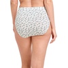 image:imageJockey Womens Underwear 100 Cotton Elance Breathe French Cut  3 PackTeal Flower Mix