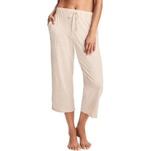 image:imageJockey Womens Sleepwear Organic Cotton Stretch CapriOatmeal Heather