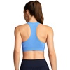 image:imageJockey Womens Bra Seamfree Mid Impact Zip Front Sports BraCrisp Blue