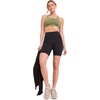 image:imageJockey Womens Bra Seamfree Mid Impact Zip Front Sports BraMarsh