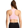 image:imageJockey Womens Bra Seamfree Mid Impact Zip Front Sports BraPink Shadow