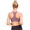 image:imageJockey Womens Bra Seamfree Mid Impact Zip Front Sports BraPurple Haze