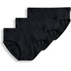 image:imageJockey Womens Underwear 100 Cotton Elance Breathe Hipster  3 PackBlack