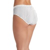 image:imageJockey Womens Underwear 100 Cotton Elance Breathe Hipster  3 PackLightSimple DotBlack