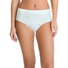 image:imageJockey Womens Underwear 100 Cotton Elance Breathe Hipster  3 PackReally TealBlue Melody DotEcho Blue
