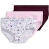 image:imageJockey Womens Underwear 100 Cotton Elance Breathe Hipster  3 PackPink PearlMedieval FloralDeep Sangria