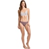image:imageJockey Womens Underwear Organic Cotton Stretch Logo Thong  3 PackTwilight Haze