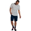 image:imageJockey Mens Socks Mens Everyday Cotton Blend Crew Sock1876 Red Blue