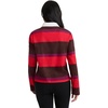 image:imageJockey Womens Activewear 1876 Collection Cropped Rugby Polo1876 Red Stripe