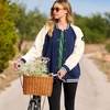 image:imageJockey Womens Activewear 1876 Collection Varsity Jacket1876 Navy Blue