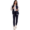 image:imageJockey Womens Activewear 1876 Collection Varsity Jacket1876 Navy Blue