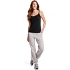 image:imageJockey Womens Activewear Cotton Stretch Cami with Builtin BraBlack
