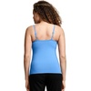 image:imageJockey Womens Activewear Cotton Stretch Cami with Builtin BraCrisp Blue