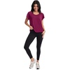 image:imageJockey Womens Activewear EverActive Oversized TeeBerry Frost