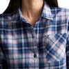 image:imageJockey Womens Activewear Flannel Button UpAfternoon Plaid