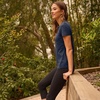image:imageJockey Womens Cotton Stretch Capri LeggingBlack