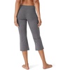 image:imageJockey Womens Cotton Stretch Slim Flare CapriCharcoal