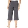 image:imageJockey Womens Cotton Stretch Slim Flare CapriCharcoal