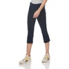 image:imageJockey Womens Cotton Stretch Slim Flare CapriDark Navy