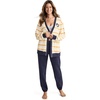 image:imageJockey Womens Loungewear 1876 Collection Fleece Cardigan1876 Campfire