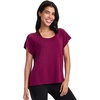 image:imageJockey Womens Activewear EverActive Oversized TeeBerry Frost