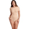 image:imageJockey Womens Activewear Supersoft Modal Short Sleeve BodysuitBarely Peach