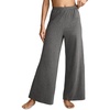 image:imageJockey Womens Loungewear Organic Cotton Stretch PantSteel Heather