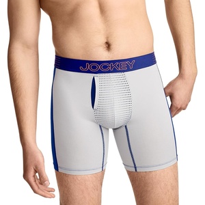 image:imageJockey Mens Underwear EverActive VentraCool Air 6 Boxer BriefGrey Dove