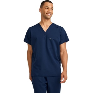 image:imageJockey Unisex Scrubs Unisex Scrub TopNavy