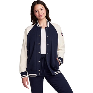 image:imageJockey Womens Activewear 1876 Collection Varsity Jacket1876 Navy Blue
