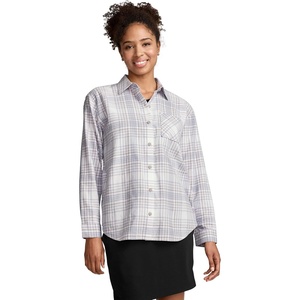 image:imageJockey Womens Activewear Flannel Button UpSerene Plaid