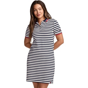 image:imageJockey Womens Activewear Jockey 1876 Collection Polo Dress1876 Stripe