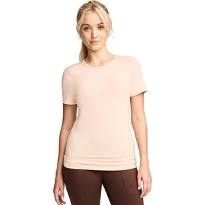 image:imageJockey Womens Activewear Supersoft TeeBarely Peach