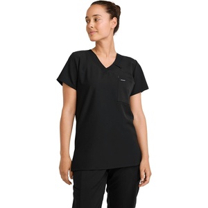 image:imageJockey Womens Scrubs Womens Scrub TopBlack