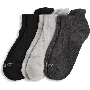 image:imageJockey Womens Socks Womens Performance Cotton Blend LowCut Socks  3 PackDove Heather