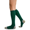 image:imageJockey Mens Socks Mens Performance Over The Calf Boot Socks  3 PackGreen Symphony