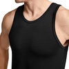 image:imageJockey Mens Undershirt Cotton Stretch Tank Undershirt  3 PackBlack