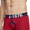 image:imageJockey Mens Underwear 1876 Collection Cotton Stretch 55 Boxer Brief1876 Vivid Red