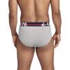 image:imageJockey Mens Underwear 1876 Collection Cotton Stretch Brief1876 Grey
