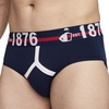 image:imageJockey Mens Underwear 1876 Collection Cotton Stretch Brief1876 Navy Blue