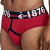 image:imageJockey Mens Underwear 1876 Collection Cotton Stretch Brief1876 Vivid Red