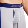 image:imageJockey Mens Underwear EverActive VentraCool Air 75 Long Leg Boxer BriefGrey Dove